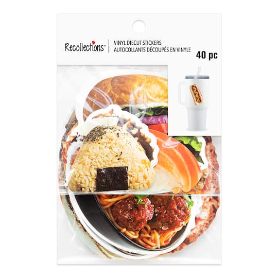 Food Vinyl Die Cut Stickers by Recollections™